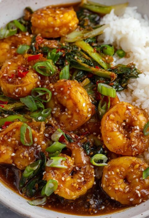 Pioneer Woman Shrimp Teriyaki Stir Fry Recipe