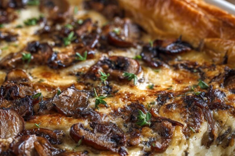 Pioneer Woman Mushroom Puff Pastry Pizza