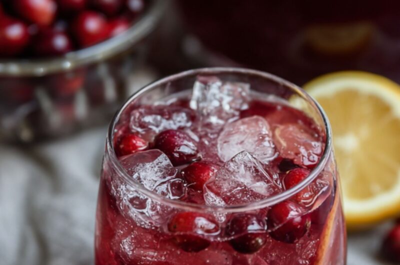 Pioneer Woman Cranberry Vodka Sangria