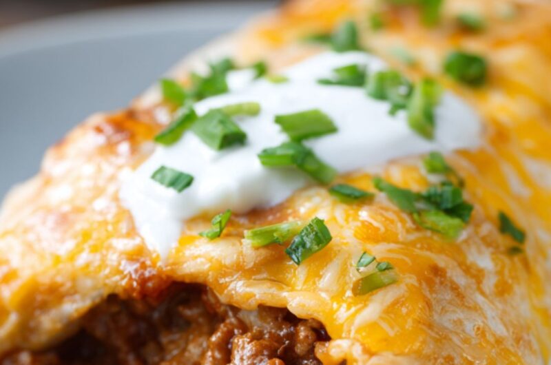 Pioneer Woman Chili Pie Burrito