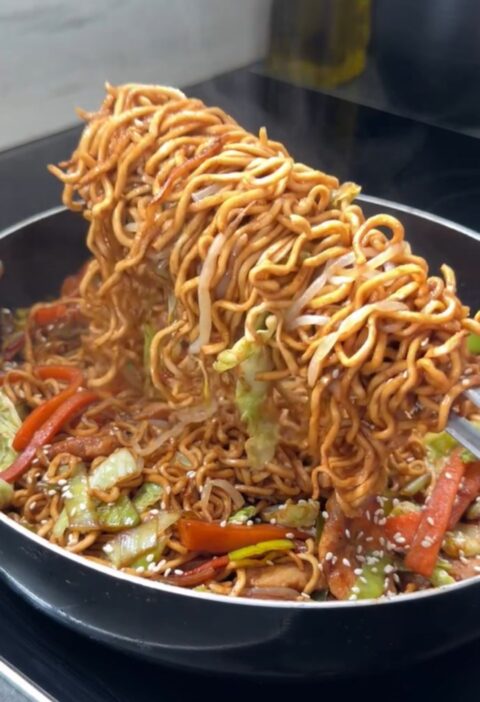 Chicken Lo Mein Noodles Recipe
