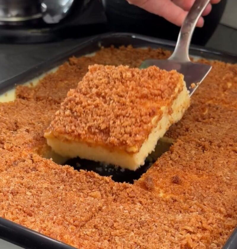 Coconut Custard Cake Recipe