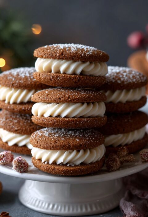 Pioneer Woman Gingerbread Sandwich Cookies Recipe