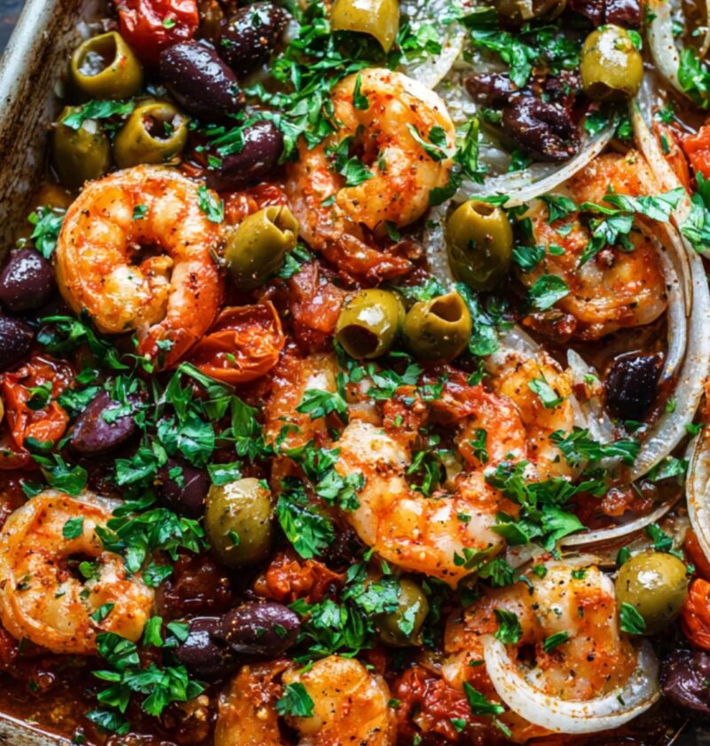 Pioneer Woman Sheet Pan Shrimp Puttanesca Recipe