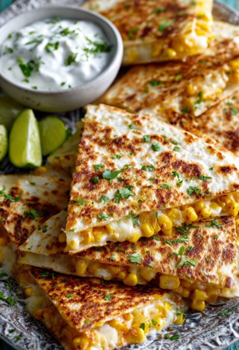 Pioneer Woman Street Corn Quesadillas Recipe