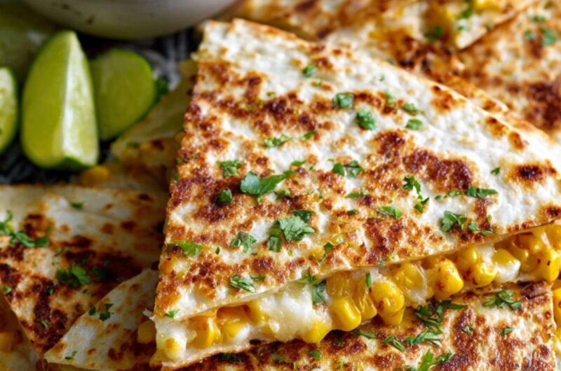 Pioneer Woman Street Corn Quesadillas