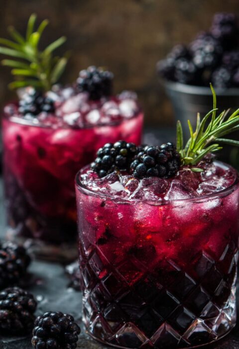 Pioneer Woman Fresh Blackberry Cocktails