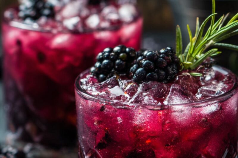 Pioneer Woman Fresh Blackberry Cocktails