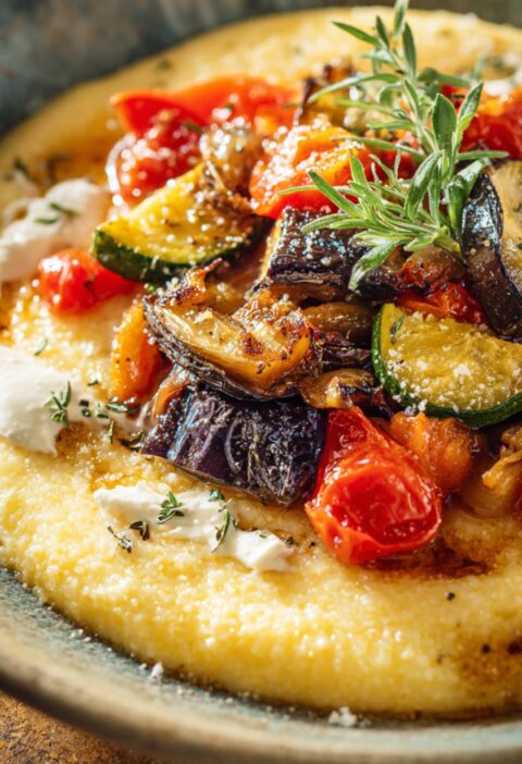 Ina Garten Roasted Ratatouille Polenta