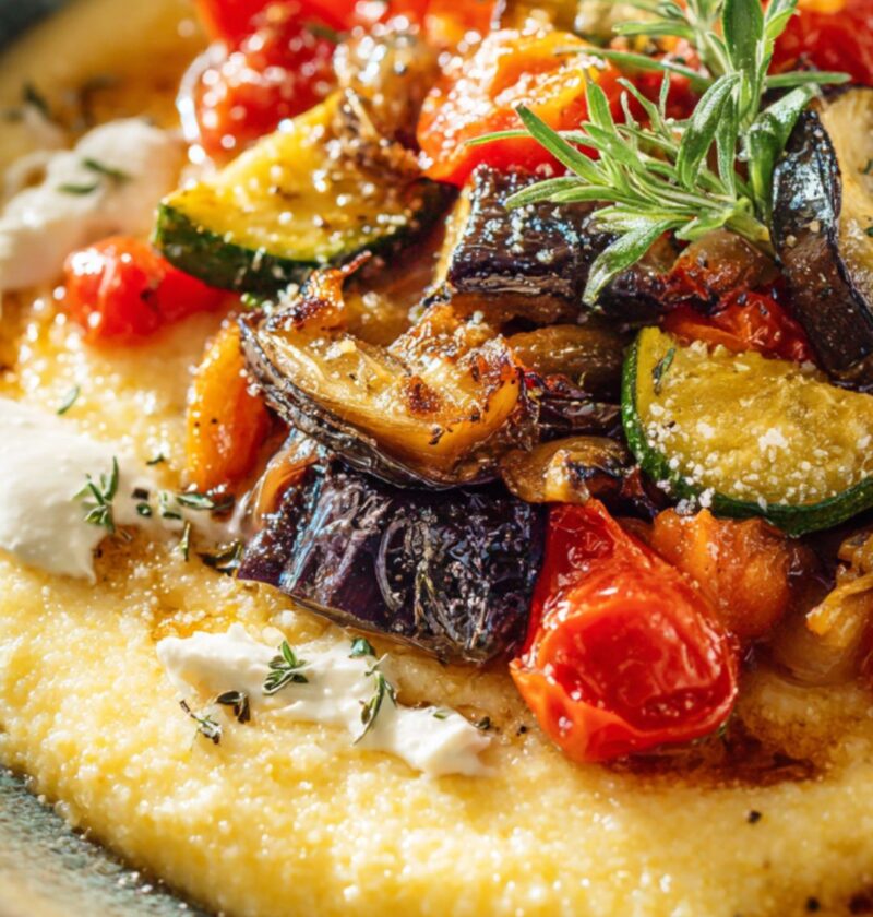 Ina Garten Roasted Ratatouille Polenta