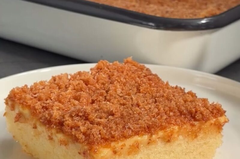 Coconut Custard Cake Recipe