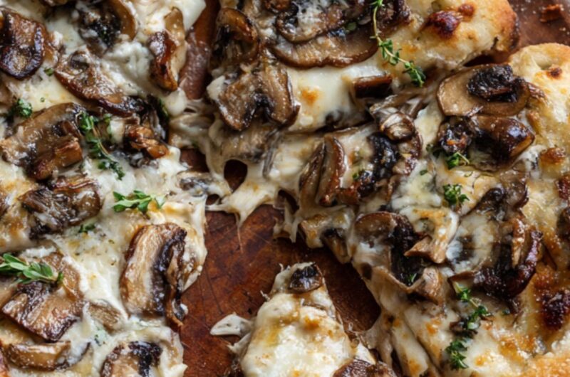Pioneer Woman Marsala Mushroom Pizza