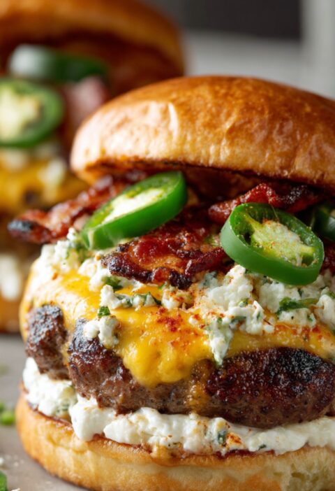Pioneer Woman Jalapeno Popper Burger Recipe