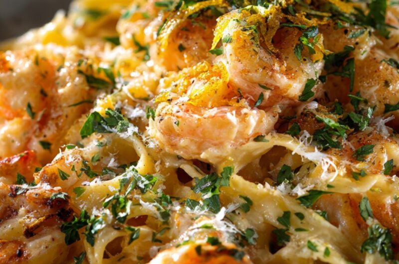 Pioneer Woman Mixed Seafood Pasta
