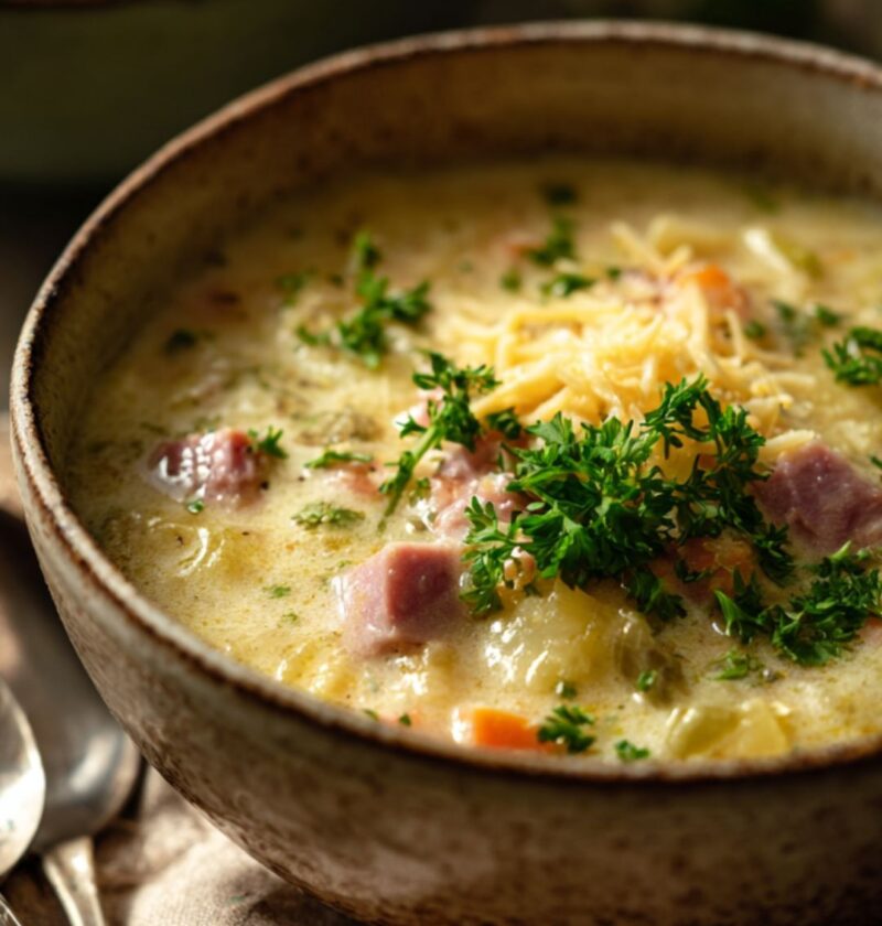 Slow Cooker Pioneer Woman Ham and Potato Soup Recipe