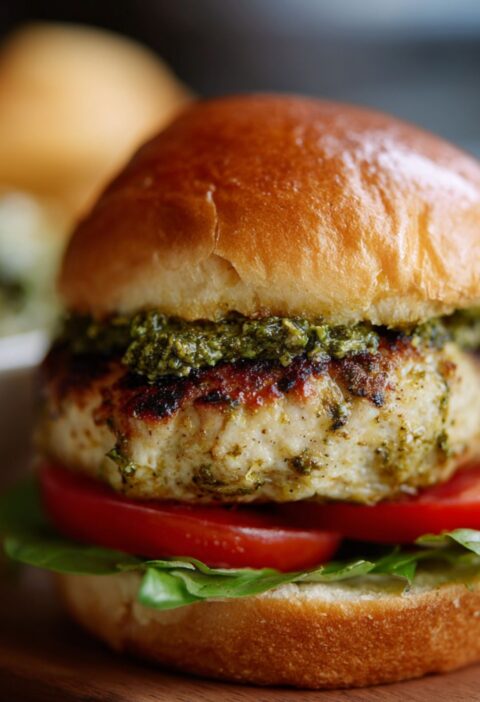 Pioneer Woman Pesto Turkey Burger Recipe