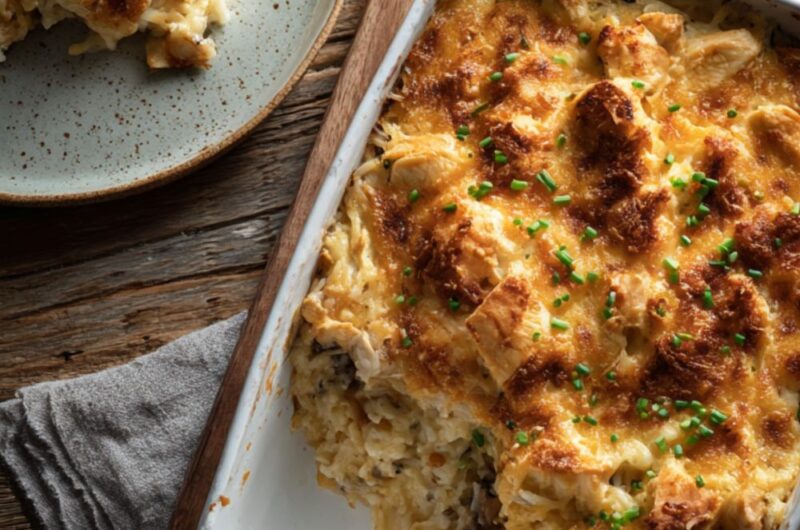 Joanna Gaines Baked Chicken With Bacon And Wild Rice