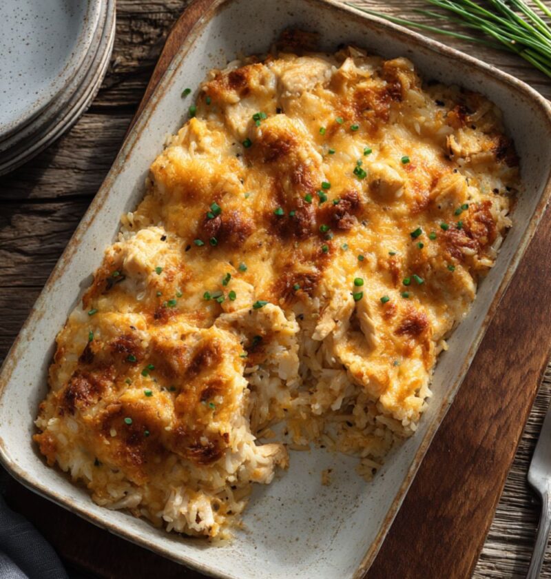 Joanna Gaines Baked Chicken With Bacon And Wild Rice