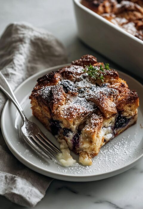 Joanna Gaines Blueberry Croissant Bake Recipe