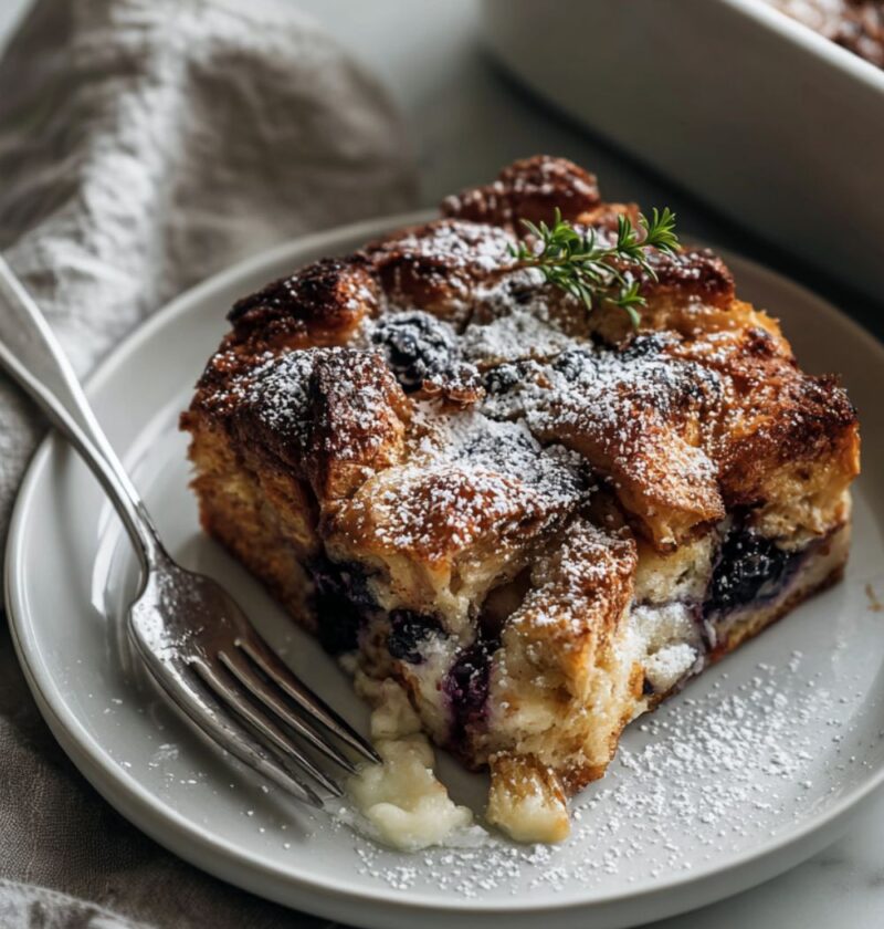 Joanna Gaines Blueberry Croissant Bake Recipe