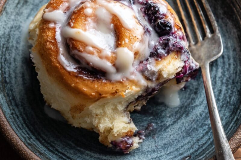 Joanna Gaines Blueberry Sweet Rolls