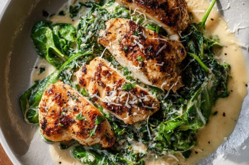 Joanna Gaines Chicken Florentine