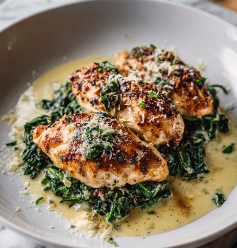 Joanna Gaines Chicken Florentine
