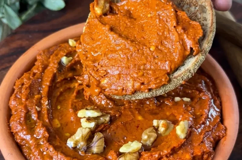 Spicy Red Pepper Walnut Dip (Acuka)