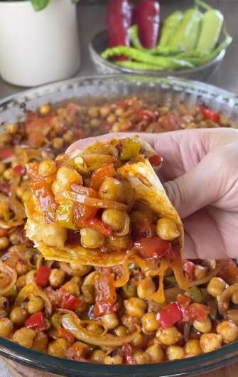 Baked Chickpea Casserole